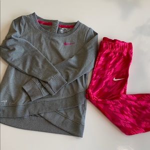 Nike Dri Fit 24 Month  Pink and Grey